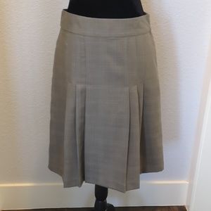 Banana Republic A-line Plaid Skirt